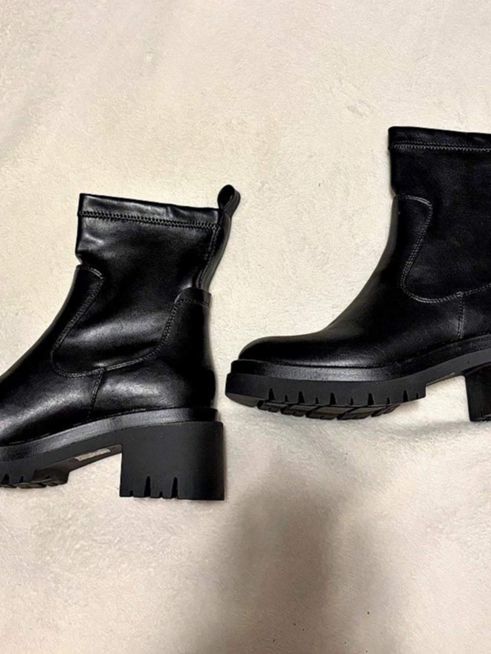 K Studio Elauhan Black Ankle Boots US 8 B Like New
